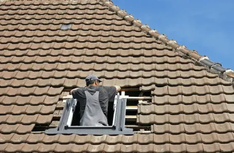 Pose de velux à Lauzerville